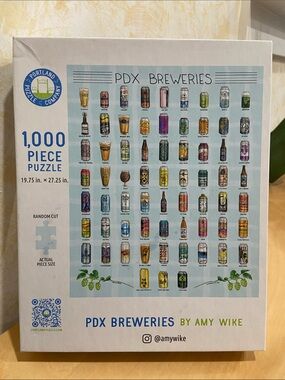 PDX Breweries by Amy Wike - 1000 Piece Puzzle